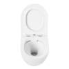 Унитаз подвесной Cezares Stylus CZR-513-TH-R/CZR-2316-SC безободковый, сиденье микролфит фото 6