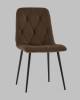 Стул Stool Group Одди Diamond AV 443-Cch-KP3-9005 коричневый, велюр фото 2