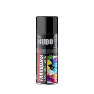 Эмаль акриловая KUDO KU-A6016 темно-зеленая высокоглянцевая 0.52 л