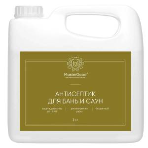 Антисептик для бань и саун универсальный Master Good 3 кг
