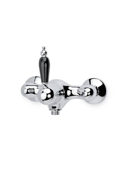 Смеситель для душа Boheme Tradizionale Chromo 264-BLC С Черной Керамикой