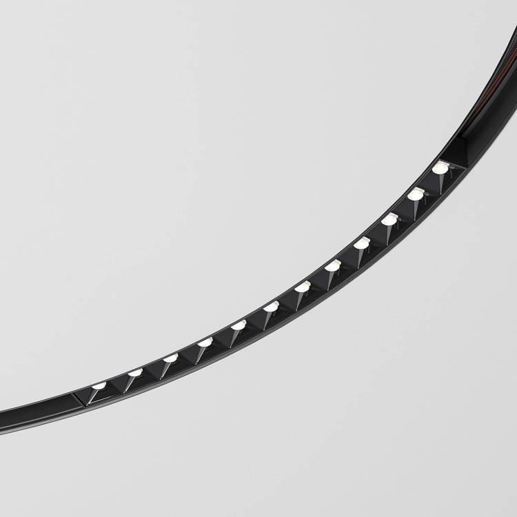 Трековый линейный светодиодный светильник Elektrostandard Slim Magnetic 85186/01 12W 4200K Intenso черный