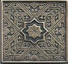 Вставка Moneli Декоративные вставки MNL000001 Beni-ferri Shined brass полированная 6x6