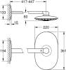 Верхний душ Grohe Rainshower SmartControl Duo 26254000 фото 3