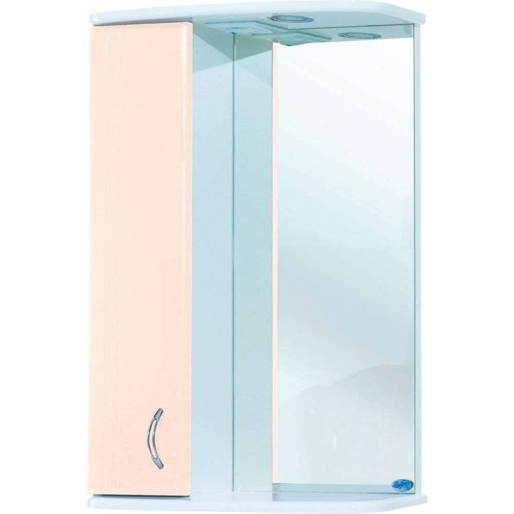 Зеркало Bellezza Астра 55 L бежевое
