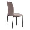 Стул Tetchair Capri (mod. 39) 20551 Dark grey (темно-серый) HLR24/черный 4шт. фото 3