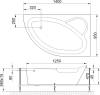 Акриловая ванна Royal Bath Alpine RB 819103 R 140x95 фото 4