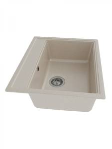 Мойка кухонная Watersense Amelia Maxi W01735 бежевая матовая, 60х51