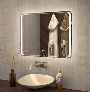 Зеркало с подсветкой Art&Max ELEGANT AM-Ele-900-800-DS-F