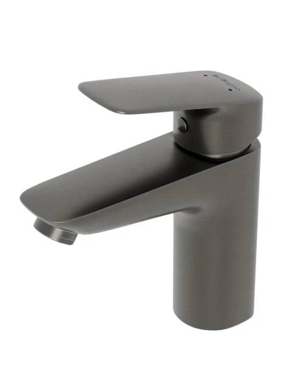 Смеситель для раковины BelBagno Due DUE-LVM-GM-W0 оружейная сталь