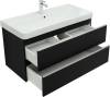 Тумба под раковину Aquanet Vega 100 329593 черный фото 16