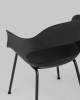 Набор из 4 стульев Stool Group Lady SL-7018K black X4 черный фото 7