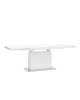 Стол обеденный Stool Group Глазго N-115-160-HGW DUAL глянцевый белый 160(215)x90x75 фото 3
