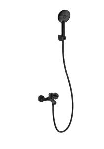 Смеситель для ванны Wonzon & Woghand WW-4530-MB с душем, черный матовый