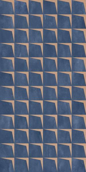 Керамогранит ABK Alterego PF60016491 14OI Scale Mini Indigo Nat Ret 60x120