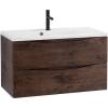 Тумба с раковиной BelBagno Marino 90 rovere moro фото 3