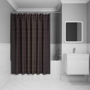 Штора для ванной Iddis Base BG05P24i11 полиэстер, 200x240, синий