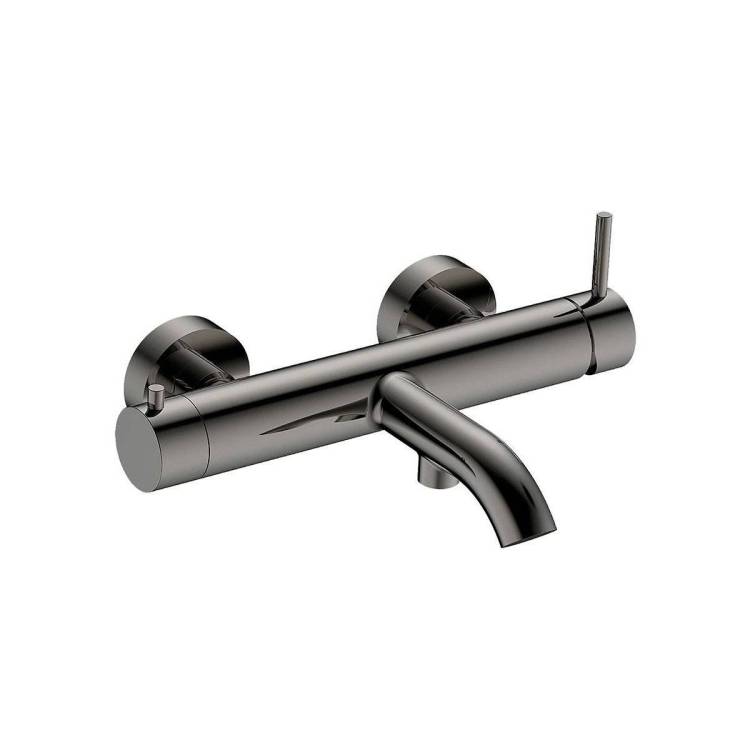 Смеситель для ванны AQUAme Siena AQM6212GM вороненая сталь