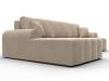 Диван угловой Лига Диванов Лига-080 134745L Бежевый фото 3