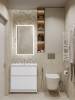 Тумба с раковиной BelBagno KRAFT 80 напольная, Bianco Opaco фото 5