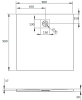 Поддон для душа Radaway Kyntos C 90x90 anthracite, с сифоном фото 4