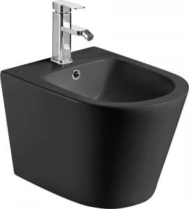 Биде подвесное AQUAme AQM2101MB черный матовый