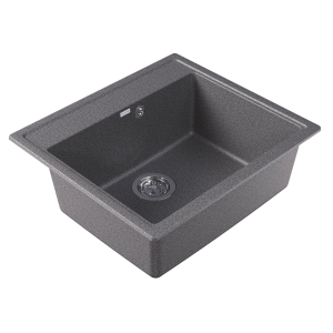 Мойка кухонная Dr.gans Ника 570 25.070.D0570.409 базальт, 57x51