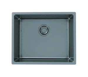 Мойка кухонная Alveus Kombino Monarch 50 1121284 Antracite Sat-90 с донным клапаном, 54.2x44.2