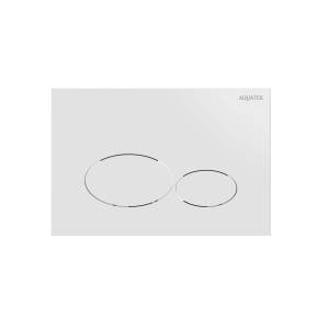 Кнопка смыва Aquatek KDI-0000071 белый глянец