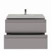 Тумба с раковиной Allen Brau Eclipse 2.0 1.E1001.PGM 2.0 платина матовый, 61x63.4 фото 4