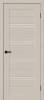 Межкомнатная дверь Bravo Браво-28/2 (CS) полотно Cream Silkwood, стекло Magic Fog 900x2000
