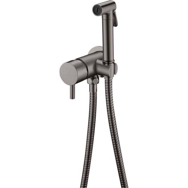 Гигиенический душ Boheme Uno 467-GM со смесителем, с внутренней частью