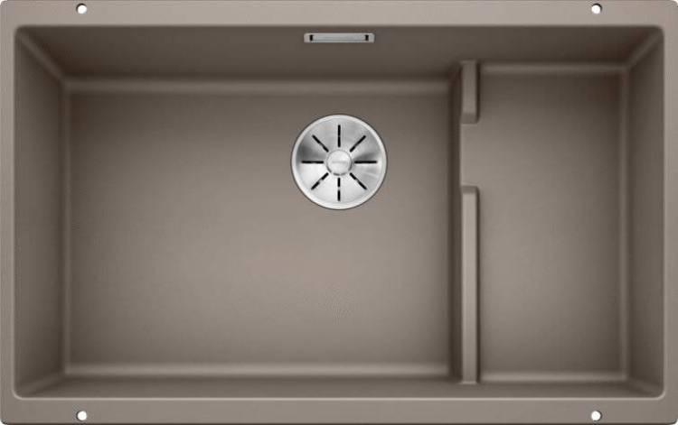 Мойка кухонная Blanco Subline 700-U Level 523545 серый бежевый