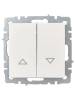 Выключатель жалюзи IEK Brite BR-V15-0-10-K01 белый фото 7