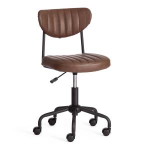 Кресло компьютерное Tetchair Slim 20199 темно-коричневый, искуственная кожа