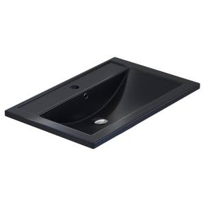 Раковина Uperwood Foster Quartz 291030035 черная матовая, космос, 70x45.5