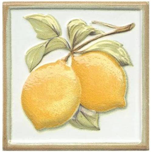Вставка Kerama Marazzi Капри TLA002H Лимончики 9.8x9.8
