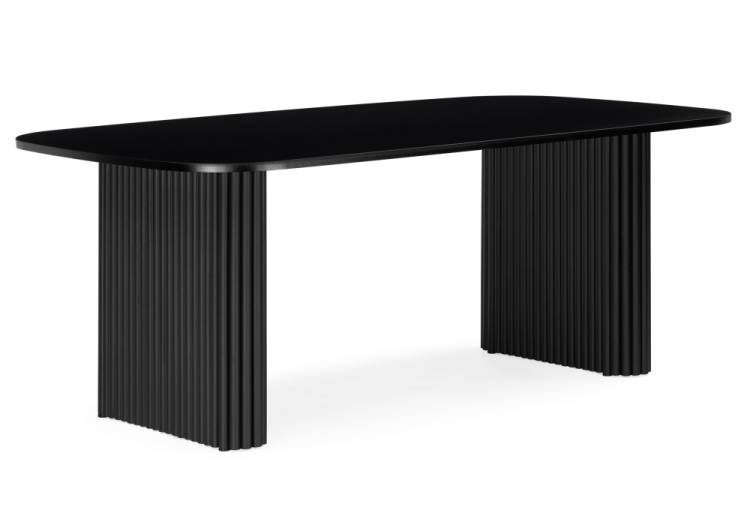 Стол Notta Бавария B 620575 черная пленка шагрень, черный 180x90x75