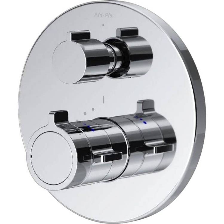 Смеситель для ванны Am.Pm X-Joy F85A95600 термостатический, встраиваемый, хром