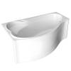 Акриловая ванна Marka One Gracia 01гр1590л 150x90 L фото 3