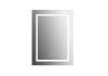 Зеркало-шкаф Aquatek AQ7604-MLC с подсветкой, хром, 60x80x13.3 фото 2
