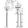 Смеситель для кухни Hansgrohe Aquno Select M81 73830000 хром фото 6