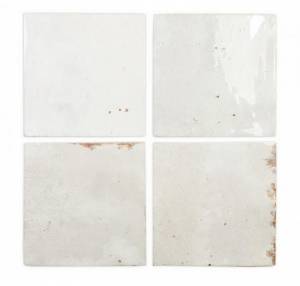 Керамическая плитка Dna Tiles Enamel 123075 Square White 12.5x12.5