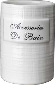 Стакан Bath Plus Bain Blanc W-CE0986B-TB