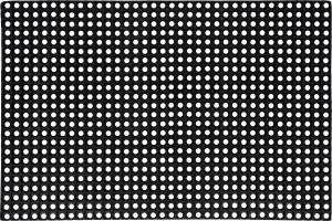 Коврик Импортэкс Придверный Ячеистый Решетка 1000x500x16