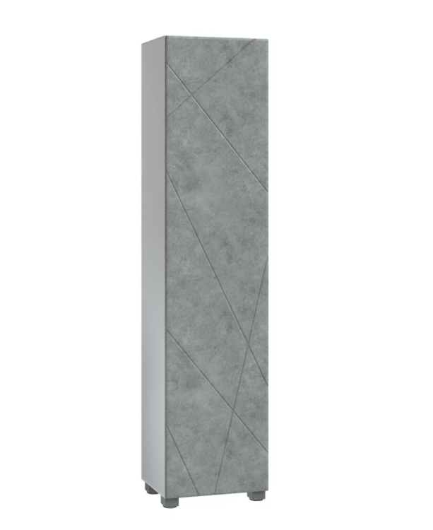 Шкаф-пенал Vigo Geometry 450 pn.GEO.45 бетон