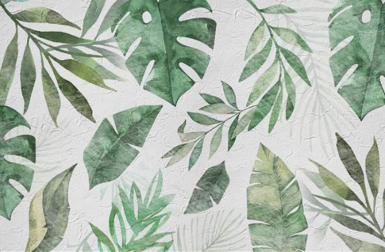 3D Фотообои Artegrafico «Дождь из листьев» TB-026 акварель