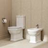 Биде Kerama Marazzi Pompei напольное, белое глянцевое фото 3