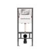 Система инсталляции для унитазов Ceramica Nova Balance CN121001CH кнопка хром глянцевый