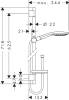 Душевой комплект Hansgrohe Raindance Select E 300 (3 jet) 26468000 + 27802000 + 27506000 + 15741000 + 15745000 фото 13